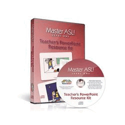 Master ASL! Level One - Teacher's PowerPoint Resource Kit