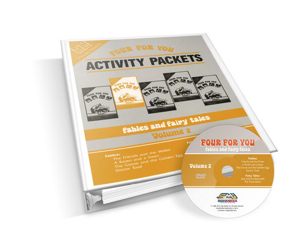 Four for You! Volume 2 Set, DVD & Activity Packet