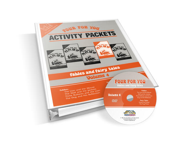 Four for You! Volume 4 Set, DVD & Activity Packet