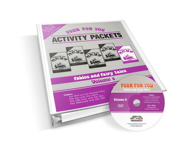 Four for You! Volume 5 Set, DVD & Activity Packet