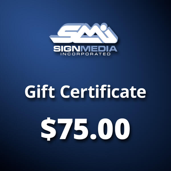 $75 Gift Certificate